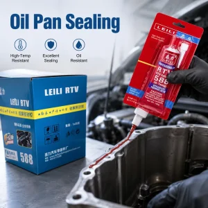 Oil Resistant RTV Silicone Sealant for Engine Gasket Making Flange Sealing and Auto Repair Use
