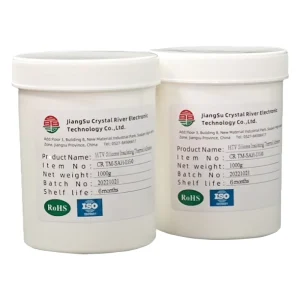 One-Part Thermal Interface Material High Hardness Shore A 90 Silicone Insulating Glue for Radio Equipment