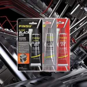 PINSU General Purpose Hi Temp RTV Silicone Sealant Waterproof Car Headlight Engine Gasket Maker Thread Sealant Auto Motorcycle