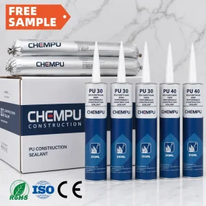 PU30 PU40 Cartridge PU Building Sealant Caulking Anti Leak Fast Curing PU Sealant for Metal Panels Easy Use Gap Filler