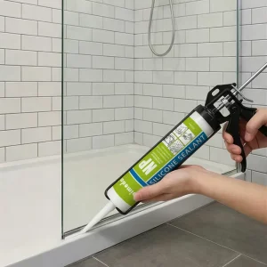Paintable Non-Toxic Neutral Silicone Sealant for Sanitary, Bathroom, and Kitchen Joints