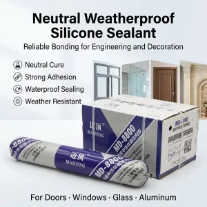 Professional Silicone Structural Sealant for Engineering Use Doors Windows Glass and Aluminum Sealing