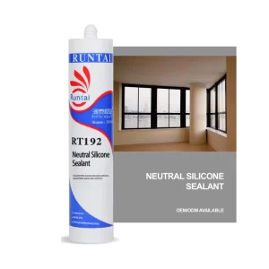 RT-192 Neutral Silicone Adhesive Sealant for Windows and Doors