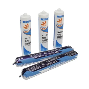 RT-193 Neutral Silicone Sealant for Exterior Windows Doors and Glass Weatherproof