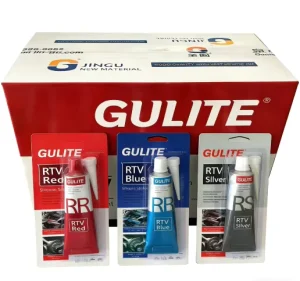 RTV Silicone High Temperature Adhesive Sealant Gasket-Free for Motorcycle Flange Sealing Auto Parts Assembly Construction Packing