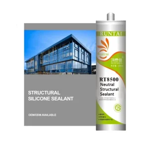 RUNTAI RT 8500 Adhesive Sealant Structural Silicone Sealant Uv Glue for Curtain Wall