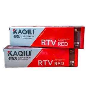 Red Silicone Sealant and Gasket Maker for Auto Engine Gearbox, 90g
