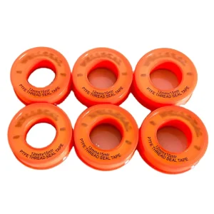 Rustproof 12mm PTFE O Ring Joint Sealant for Cast Iron Pipes with 190C to +370C Temperature Range