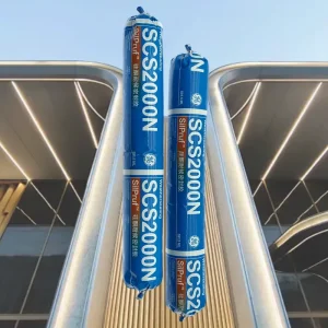 SCS2000N ASTM C920 Medium Modulus Silicone Sealant, Sausage Pack, Exterior Vinyl and Wood Construction