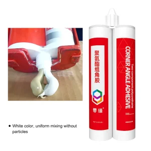 SEPNA 2 Component Polyurethane Black Structural Adhesive for Aluminum Doors and Windows High Shear Strength 6 Months Shelf Life