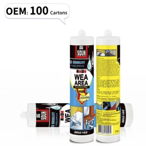 SIDUN Brand Epoxy Based Anti Mildew Mold Resistant Watertight Sealant for Kitchen Bathroom Construction Use Durable Long Lasting