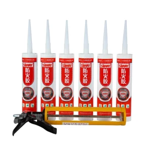 SV119 Intumescent Fire and Acoustic Sealant Adhesive, 300ml, Fireproof Structural Sealant