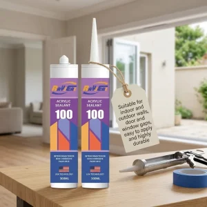 Sealant& Adhesive Factory Structural Glue Fast Curing Weatherproof Acrylic Sealant for Walls