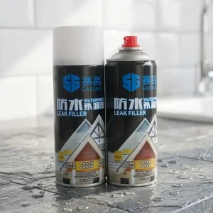 Self-Spraying Waterproof Sealant for Sealing Cracks in Roofs and Exterior Walls, Indoor and Outdoor Use