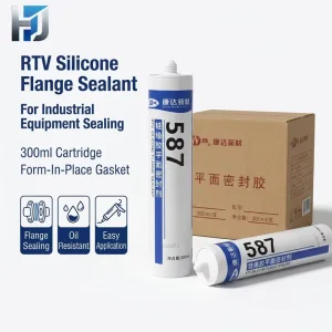 Silicone Flange Sealant 300ml for Mechanical Parts, Flat Surfaces, Pipe Joints, and Equipment Repair