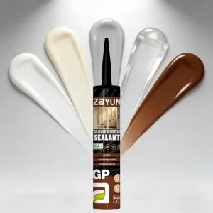 Silicone Sealant Mildew-Proof Weather-Resistant for Exterior Windows Doors Packing and Construction