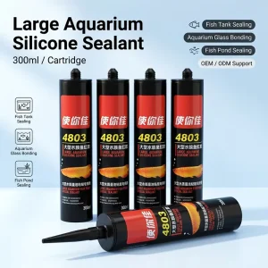Silicone Sealant for Aquarium Assembly Fish Tank Sealing Glass Bonding and Aquatic Projects