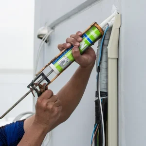 Silicone Sealant for Windows, Doors, Aluminum Frames, Gutters, Rooftops, Packing, and Woodworking