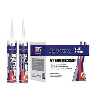 Single-Component Flame-Retardant Weather-Resistant Fireproof Silicone Sealant Adhesive
