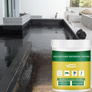 Smooth Matte Surface Transparent Waterproof Adhesive Coating Leak Proof Roof and Exterior Wall Material