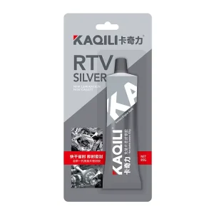 Support Customization New Type Kql Silver Seal Gasket Free Adhesive Silicone Sealant Engine Gearbox Auto Parts Sealant