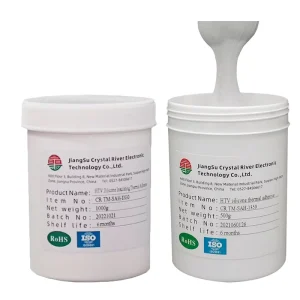 Thermal Interface Material V0 Flame Retardant High Hardness Thermal Adhesive for Power Modules