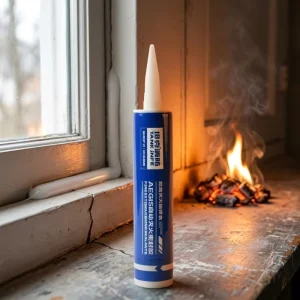 Thermal Trigger Auto Fire Stop Sealant Flexible Fireproof Glue for Building Walls Windows and Energy Storage Cabinets
