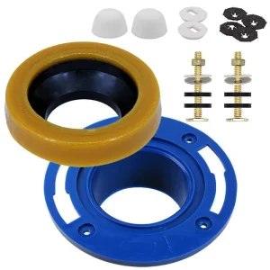 Toilet Installation Flange Sealing Ring Foundation Screw Combination Set