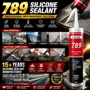 Top Silicone Sealant 470g OEM Supported High Elasticity for Exterior PVC Wall Panel Installation