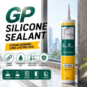 Translucent Acid Glass Sealant Anti-Aging Glue for Furniture Glass Assembly CE RoHS Certified