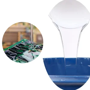 Transparent Electronic Potting Liquid Silicone Rubber Manufacturer for PCB Boards