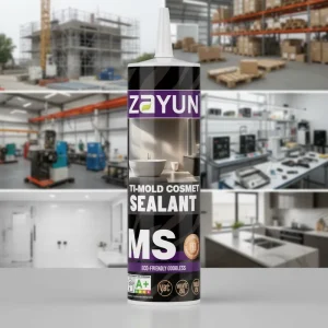 Transparent Indoor/Outdoor Doors & Windows Construction Silicone Sealant