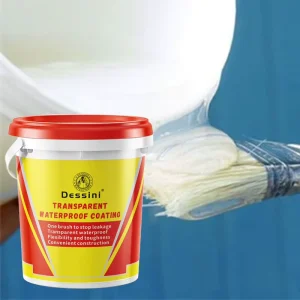 Transparent Silicone Sealant Waterproof Coating for Indoor and Outdoor Roof Cracks