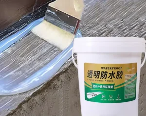 Transparent Waterproof Adhesive and Liquid Coating for Tile and Roof Repair
