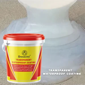 Transparent Waterproof Coating Floor Sealant for Windows Walls and Tiles