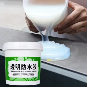 Transparent Waterproof Glue and Sealant for Bathrooms, Kitchens, Gardens, Roofs, Walls, Tiles, and Windows