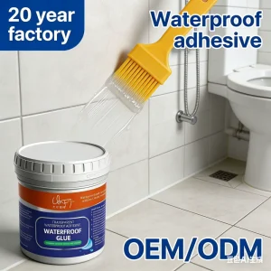 Transparent Waterproof Sealant Coating for Leak Repair in Bathrooms Kitchens Roofs Exterior Walls and Window Sills