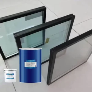 Two-Part Elastic Silicone Structural Sealant for Double Hollow Insulating Glass, Secondary Glazing Sealing, Drum Packaging
