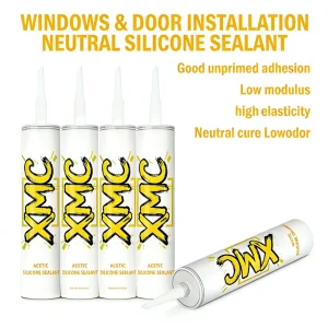 UV and High-Temperature Resistant Neutral Silicone Sealant for Indoor and Outdoor Window and Door Caulking XMC603