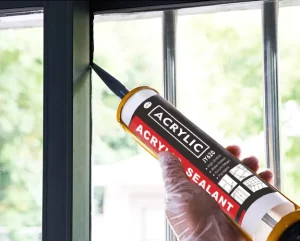 Water Based Acrylic PVA Latex Paintable Joint Caulking Sealant Adhesive for Exterior Walls & Concrete Joints