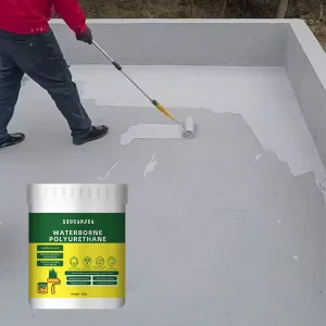 Waterborne Polyurethane Roof Waterproof Adhesive Paint for Exterior Walls Crack Prevention Anti Leak Coating