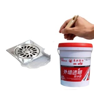 Waterproof Acrylic Fast-Drying Liquid Rubber Elastomeric Exterior Building Coating for Roofs