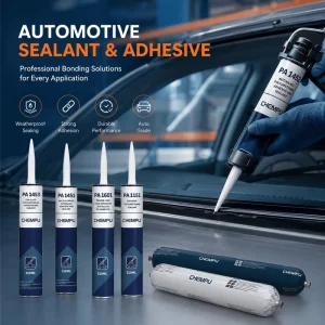 Waterproof Auto Glass Sealant for Gap Filling Fleet Repair Flexible Urethane PU Sealant