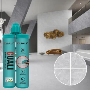 Waterproof Epoxy Grout Sealant for Surgical Rooms, Chemical-Disinfection Resistant
