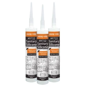 Waterproof Glass Glue Sanitary General Silicone Sealant for Bathroom and Kitchen