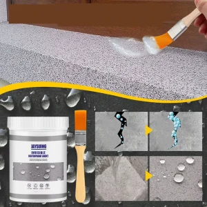 Waterproof Glue Kitchen Bathroom External Wall Water Pipe Leakproof Waterproofing Agent Free Brick Leakproof Sealing Paint 300g