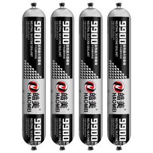 Waterproof Mold Resistant Crack Resistant Silicone Sealant for Homes, Doors, Windows, and Curtain Walls