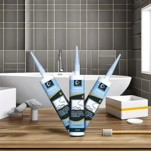 Waterproof Silicone Sealant for Building Sealing Around Window and Door Frames Bathroom and Kitchen