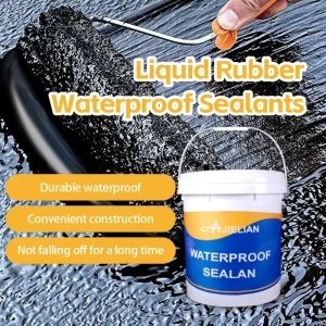 Waterproofing Coating for Flat Concrete Roofs and Walls Acrylic Adhesion
