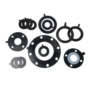 Wear-Resistant Corrosion-Resistant Industrial Pipeline Chemical Plant Water Treatment System EPDM Rubber Flange Gasket